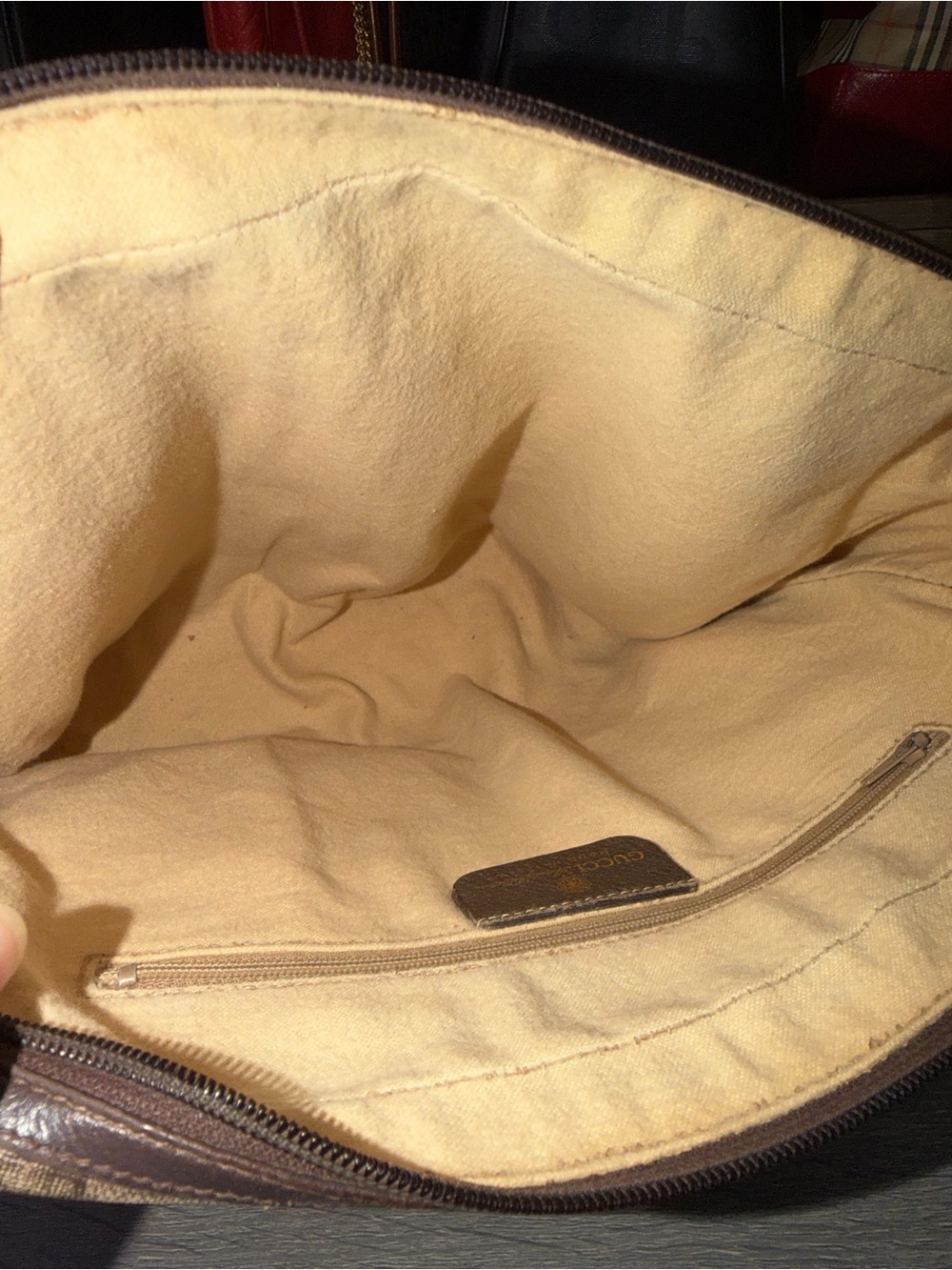 Gucci Vintage Sherry Line Business Tote with Strap - Picture 13 of 15
